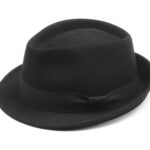 Cappello Feltro pura lana, nero, unisex